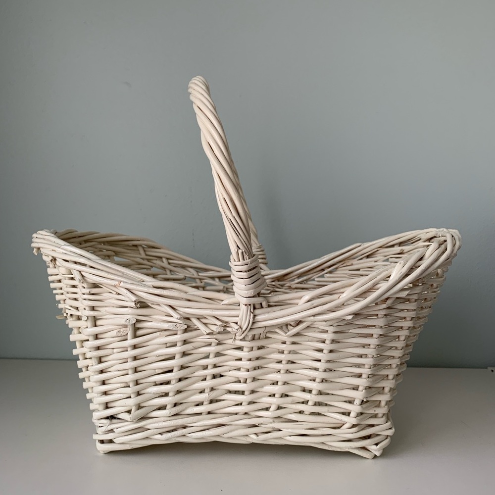 Vintage TLC wicker basket